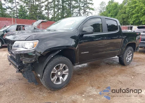 2015 Chevrolet Colorado Z71 from USA, damaged, VIN 1GCGTCE35F1175860